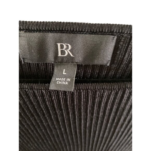 Banana Republic NWOT Sweater Boat Neck Black Buttons Detail Large - Picture 3 of 6